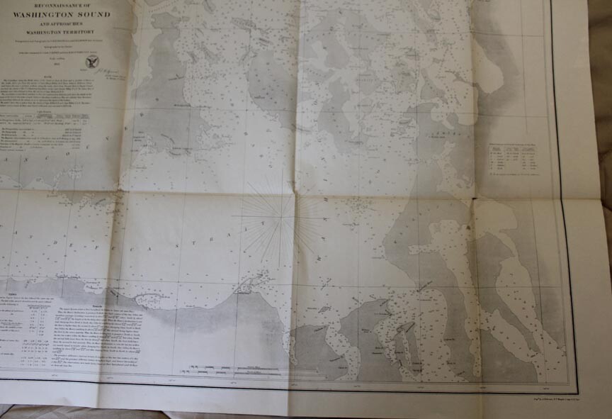 1862 Reconnaissance of Washington (Puget) Sound & Approach Washington Territory