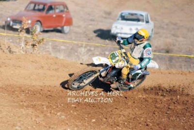 Montesa MX250 racer Manuel Jorge Gomez Alpea 1981 Circuit of Yunquera motorcycle