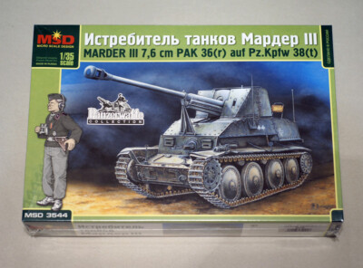 MSD 3544 KIT 1:35 1/35 German MARDER III 7,6 cm PAK 36(r) auf Pz. Kpfw 38(t)