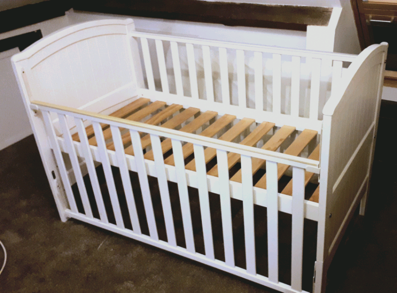 Cot Bed White Mothercare in Sketty, Swansea Gumtree