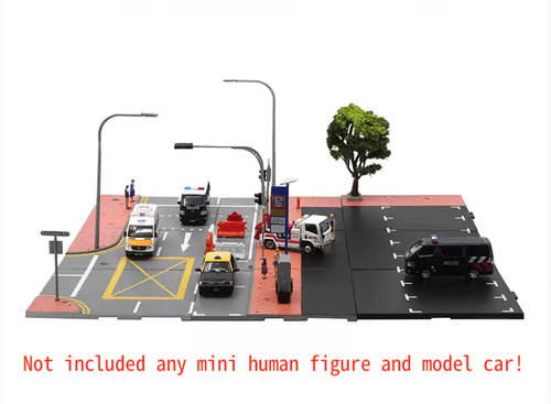 TINY City scale 1:64 Street Diorama Painted Model - S1