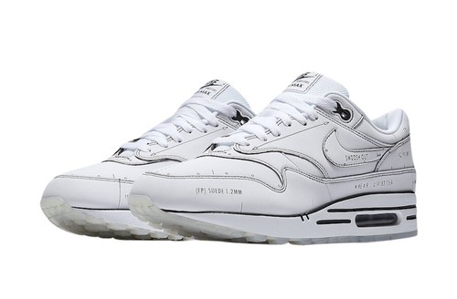 洋書 Free to be naked NWOB NIKE AIR MAX 1 SKETCH MENS 4 WOMENS 5.5 CJ4286-100