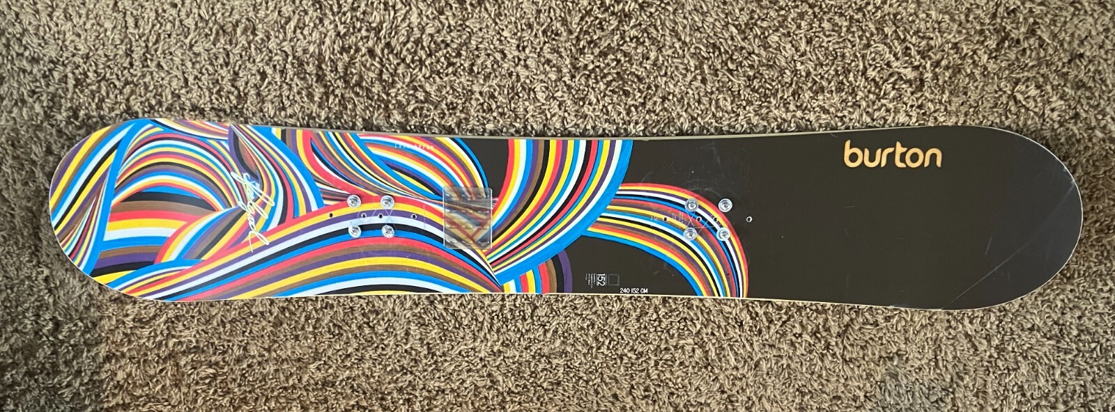 7-8回使用 140cm BURTON FEELGOOD×FREESTYLE S VINTAGE! Burton