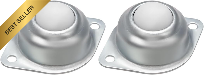 Ball Transfer Units CY-25A Flange Mounted 1-Inch Nylon Roller Ball Transfer Bear