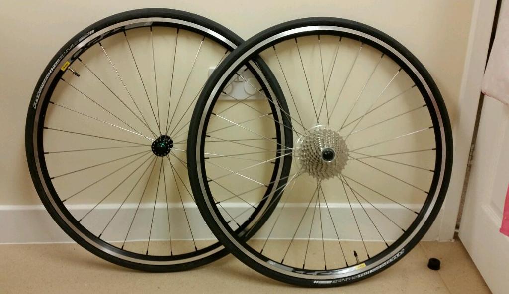 Mavic CXP 22 Wheels, Felt 700x25 All Weather Tyres, Shimano HG62 1132T