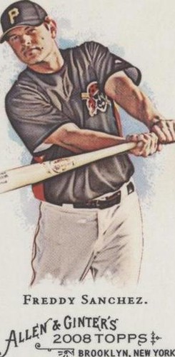 2008 Topps Allen & Ginter's - Freddy Sanchez #149