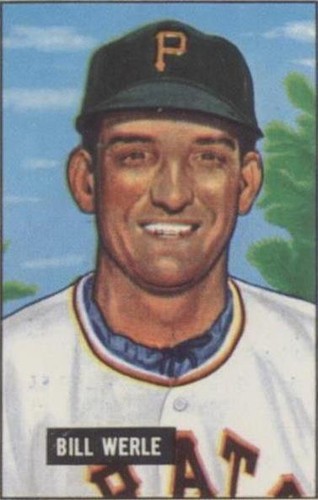 1986 C.C.C. 1951 Bowman Reprints - Bill Werle #64