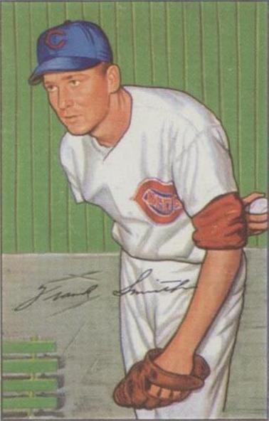 1987 C.C.C. 1952 Bowman Reprints - Frank Smith #186