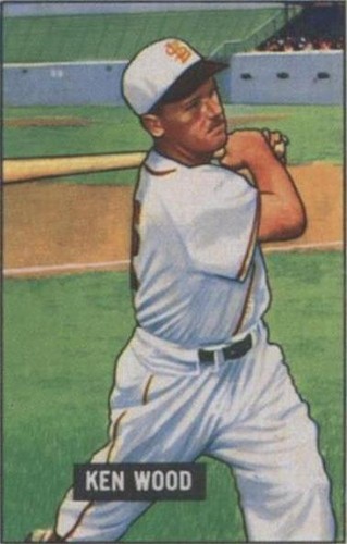 1986 C.C.C. 1951 Bowman Reprints - Ken Wood #209