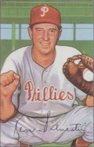 1987 C.C.C. 1952 Bowman Reprints - Ken Silvestri #200