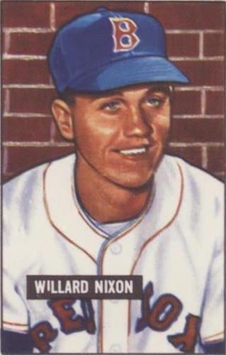1986 C.C.C. 1951 Bowman Reprints - Willard Nixon #270