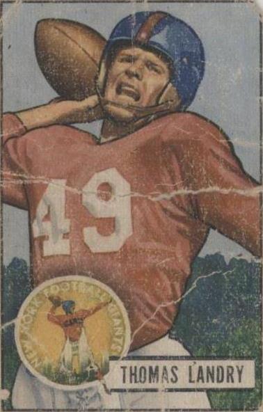 Bowman Tom Landry 1951 #20
