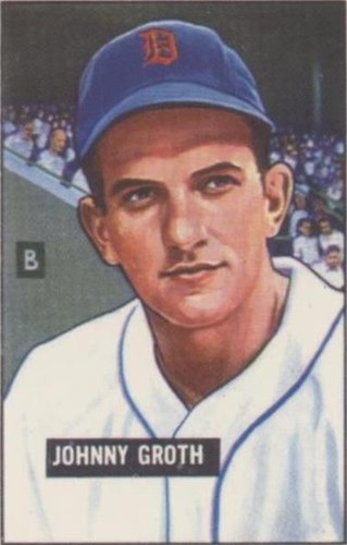 1986 C.C.C. 1951 Bowman Reprints - Johnny Groth #249