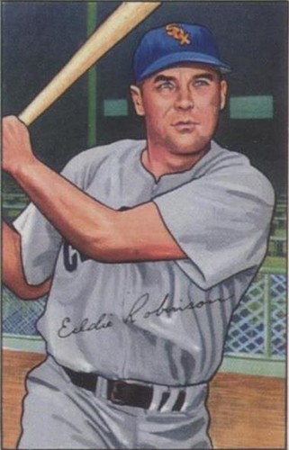 1987 C.C.C. 1952 Bowman Reprints - Eddie Robinson #77