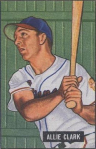 1986 C.C.C. 1951 Bowman Reprints - Allie Clark #29