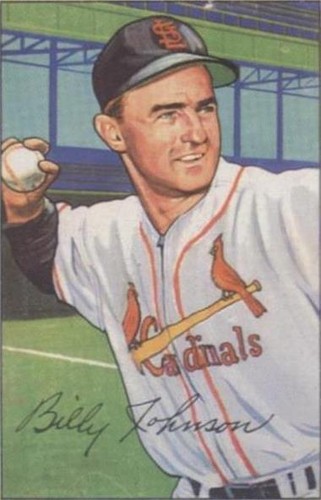 1987 C.C.C. 1952 Bowman Reprints - Billy Johnson #122