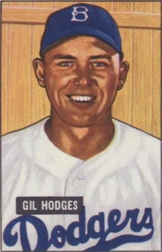 1986 C.C.C. 1951 Bowman Reprints - Gil Hodges #7