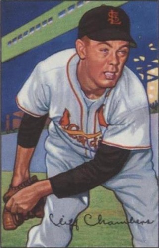 1987 C.C.C. 1952 Bowman Reprints - Cliff Chambers #14