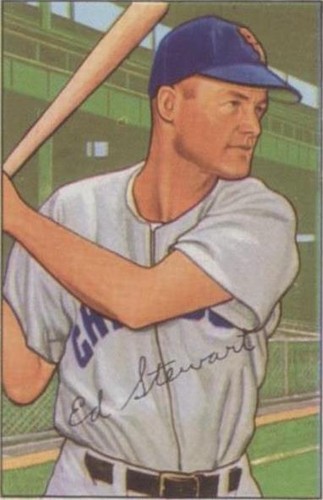 1987 C.C.C. 1952 Bowman Reprints - Bud Stewart #185