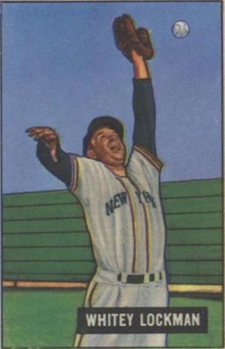 1986 C.C.C. 1951 Bowman Reprints - Whitey Lockman #37