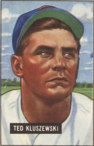 1986 C.C.C. 1951 Bowman Reprints - Ted Kluszewski #143