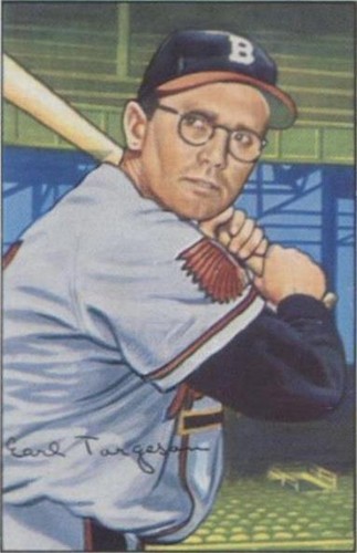 1987 C.C.C. 1952 Bowman Reprints - Earl Torgeson #72