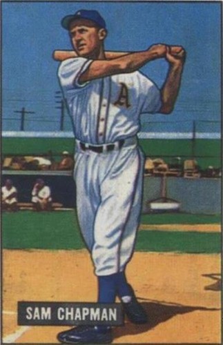 1986 C.C.C. 1951 Bowman Reprints - Sam Chapman #9