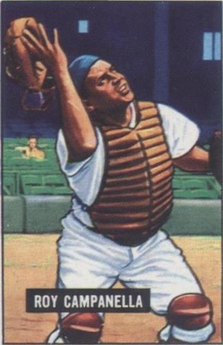 1986 C.C.C. 1951 Bowman Reprints - Roy Campanella #31