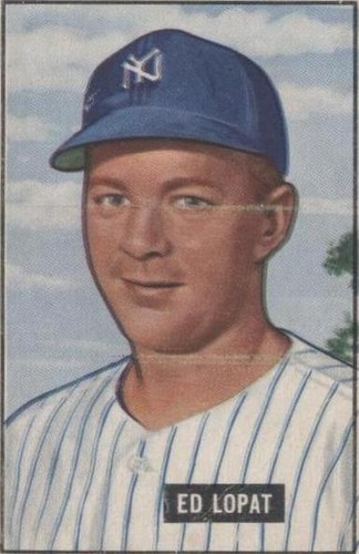1951 Bowman - Eddie Lopat #218