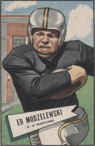 1952 Bowman Ed Modzelewski #8