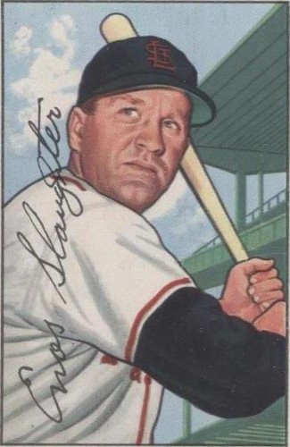 1952 Bowman - Enos Slaughter #232