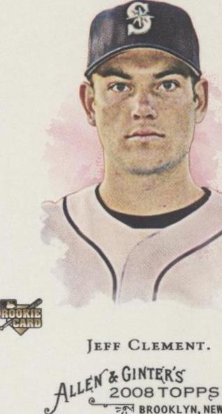 2008 Topps Allen & Ginter's - Jeff Clement #329