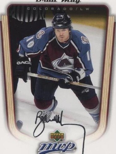 2005-06 Upper Deck MVP - Brad May #104