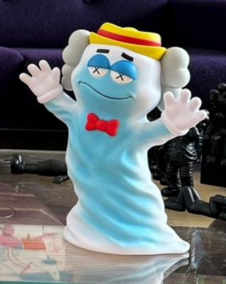 KAWS Cereal Monsters Boo Berry Figure