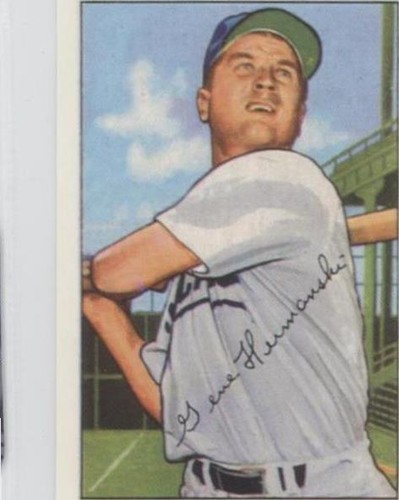 1987 C.C.C. 1952 Bowman Reprints - Gene Hermanski #136