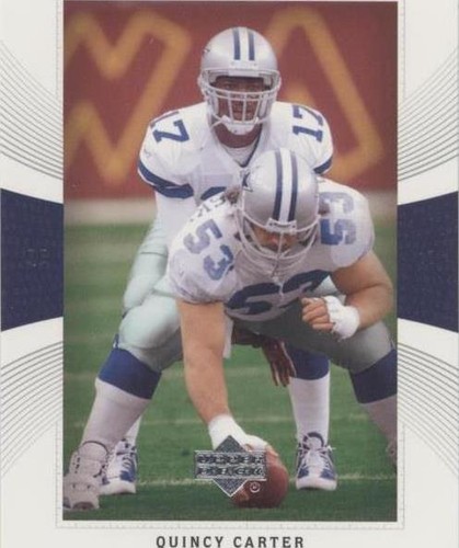 2003 Upper Deck UD Patch Collection Quincy Carter #48