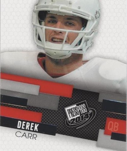 2014 Press Pass Derek Carr #10