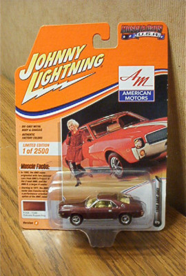 Johnny Lightning 2020 Muscle Cars USA 1968 AMC AMX R1 VB JLMC022