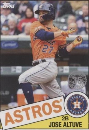 2020 Topps Mini - Jose Altuve #85-48