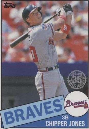 2020 Topps Mini - Chipper Jones #85-7