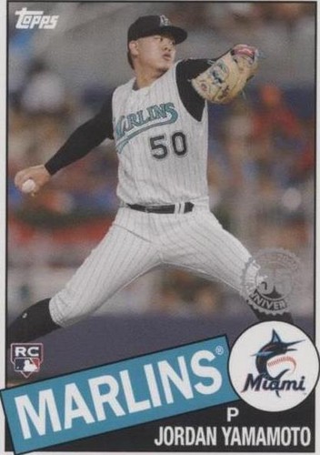 2020 Topps Mini - Jordan Yamamoto #85-58