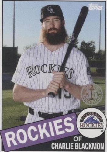 2020 Topps Mini - Charlie Blackmon #85TB-17
