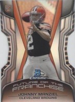 2014 Bowman Chrome Johnny Manziel #FF-JM