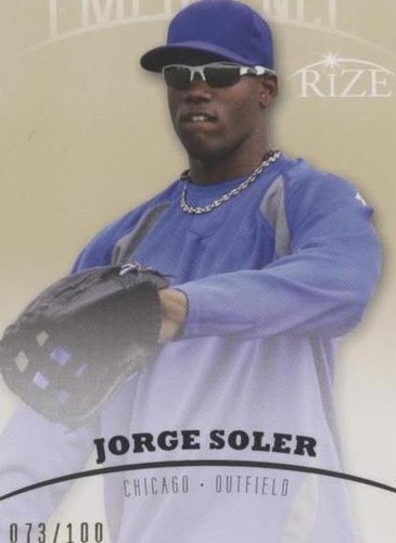2012 Leaf Rize Draft - Jorge Soler #EM-20