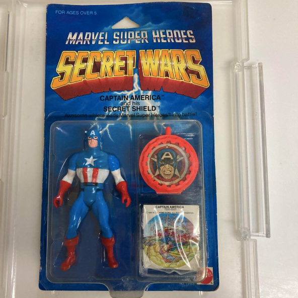 1984 Mattel Marvel Super Heroes Secret Wars Captain america