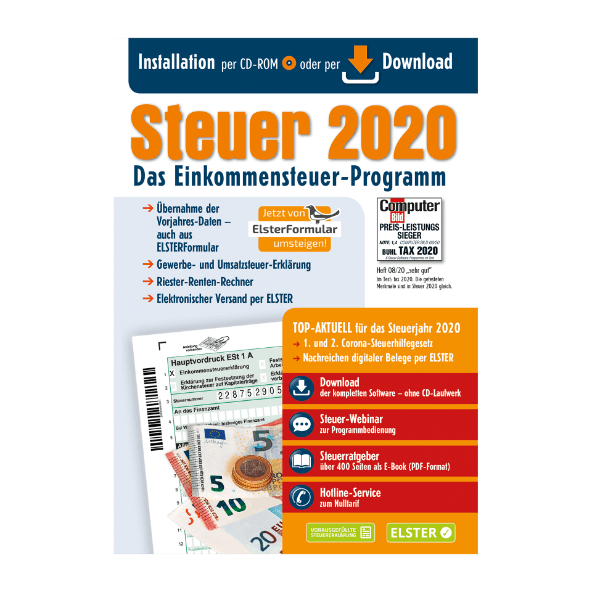 Steürsoftware Test Vergleich +++ Steürsoftware günstig kaufen!