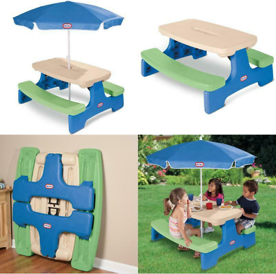 Little tikes easy store jr picnic table 2025