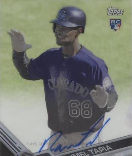 2017 Topps Clearly Authentic Autographs - Raimel Tapia #CAAU-RT
