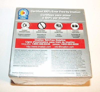 MacIntosh 3.5 Disk Imitation 3m High Density Sealed 11 Pack