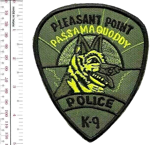 K-9 PD Pleasant Point City Department Canine Unit Officer & Do...
